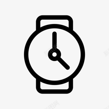 金融时钟手表时钟计时器图标图标
