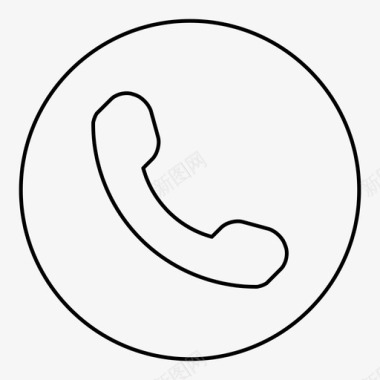电话谈话电话联系人管子图标图标