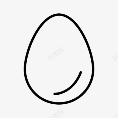 鸡蛋复活节复活节彩蛋图标图标