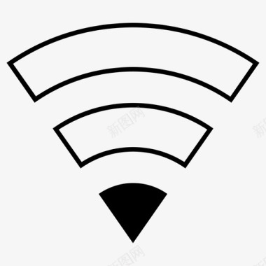 wifi网络信号图标图标