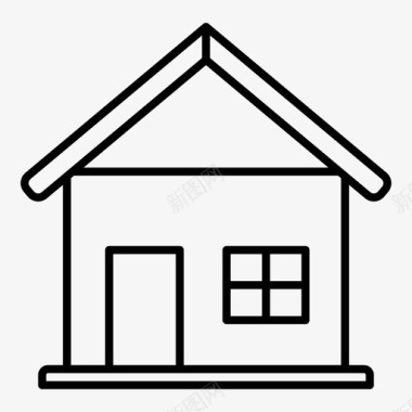 简约房子房子家图标图标