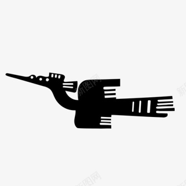 越南鸟苍鹭神话图标图标