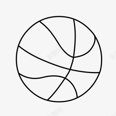 打球的女孩篮球打球运动图标图标