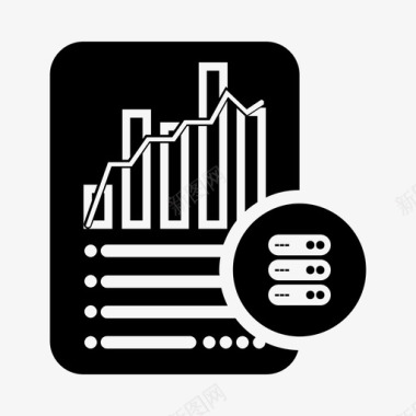 员工报表服务器统计报表代数文档图标图标