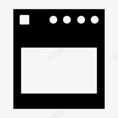 炉灶炊具烹饪图标图标