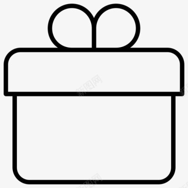 漂亮的礼物盒子礼品盒子包裹图标图标