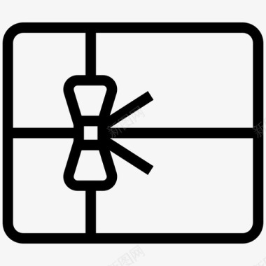 应用程序商店的标志礼品礼品盒礼物图标图标