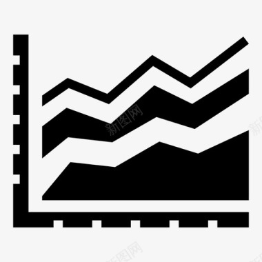 区域标志个人金融图表销售区域图标图标