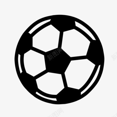 球足球比赛运动图标图标