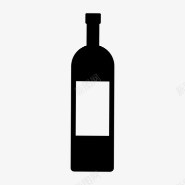 酒瓶子红的图标图标