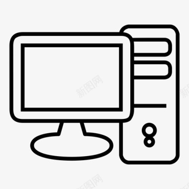 共享未来计算机计算机显示器计算机通知图标图标