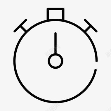 定时器自拍器秒表图标图标