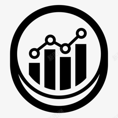 等于符号标识图表循环分析增长图标图标