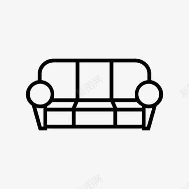 沙发家具座椅图标图标