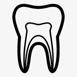 根管治疗根管牙科牙医图标高清图片