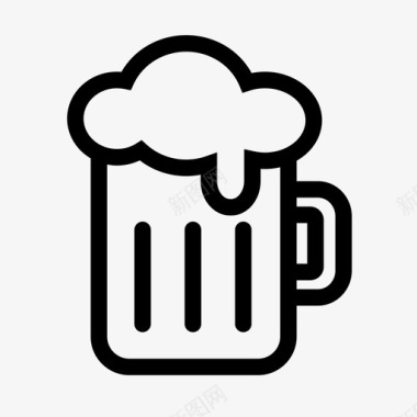 啤酒啤酒厂欢乐时光图标图标
