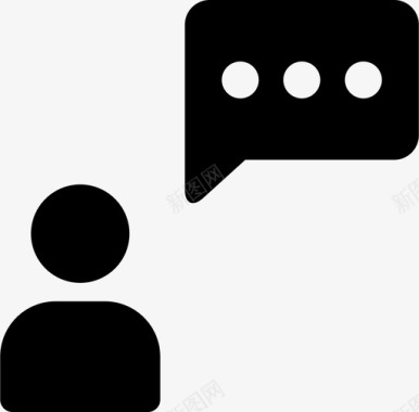 交流方式说话交流互动图标图标