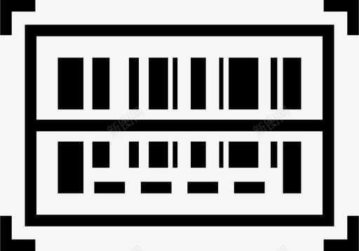 条码条码扫描器产品购物图标图标