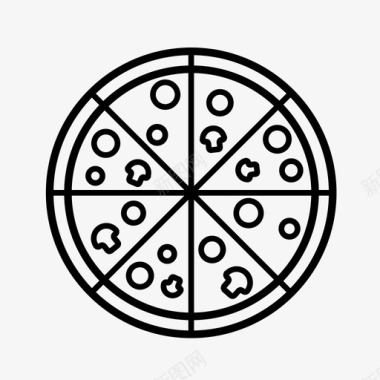 食物披萨食物意大利菜图标图标