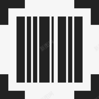 条码条码扫描器购物图标图标