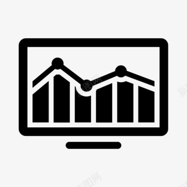 流量搜索引擎优化监控分析营销图标图标