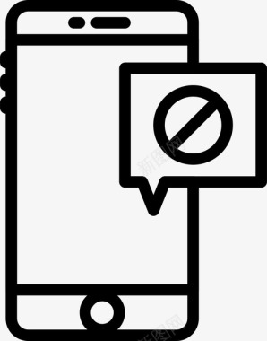 禁止孕妇图标禁止文件通信功能图标图标