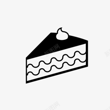 蛋糕生日美味图标图标