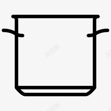 烹饪锅炊具烹饪厨房图标图标