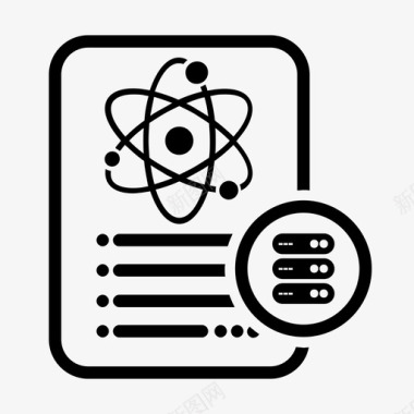 文献科学文献服务器数据笔记图标图标