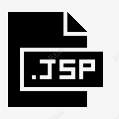 DXF格式jsp扩展名文件图标图标