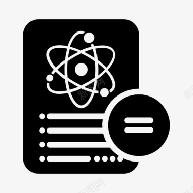 相同科学文献相等笔记纸张图标图标