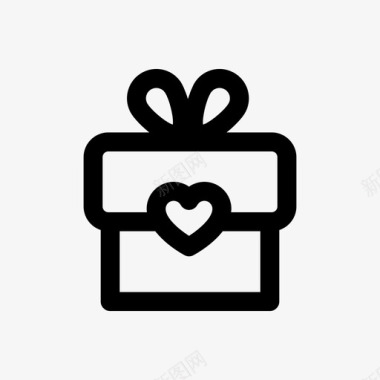 2月14日礼物2月14日心图标图标