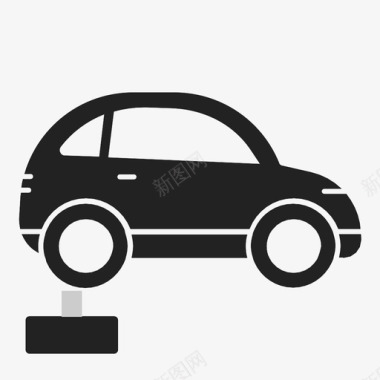 两座汽车汽车交通工具图标图标