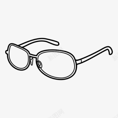 服装采购产品眼镜眼镜配件图标图标