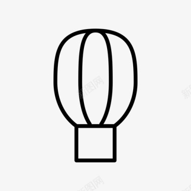 气球飞行气体图标图标