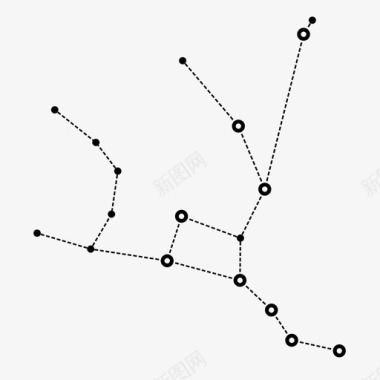 大熊星座网络图标图标