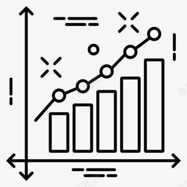 商业项目介绍条形图分析准备图标图标