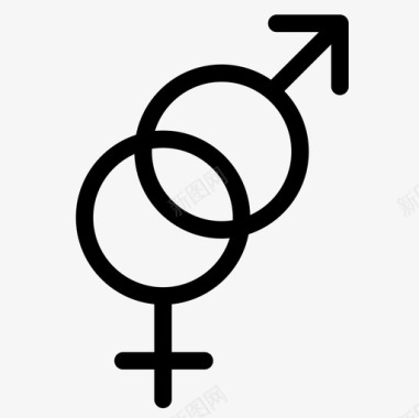男女性别性别符号图标图标
