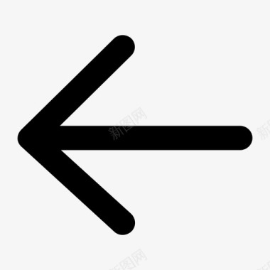 向左旋转箭头方向前进图标图标