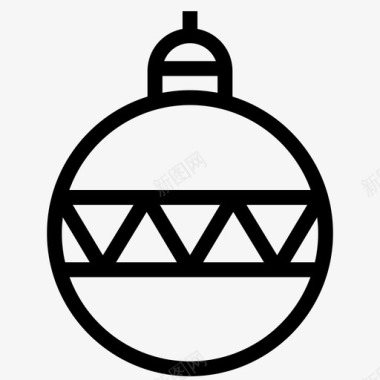 酒柜装饰品圣诞饰品球圣诞装饰品图标图标