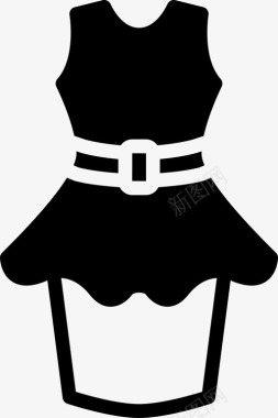 办公服服装时尚图标图标