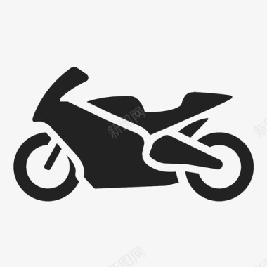 自行车链条摩托车自行车轻便摩托车图标图标