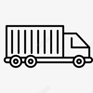 货车运输集装箱运输图标图标