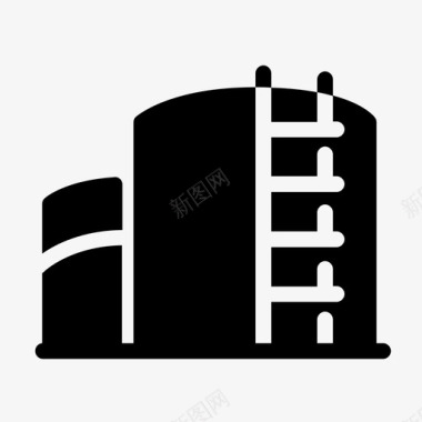 石油工业石油钻机石油图标图标