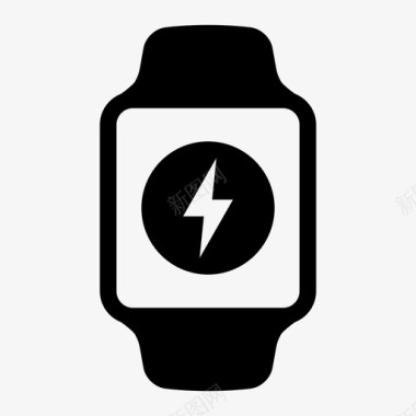 电源电源苹果手表电池电量图标图标