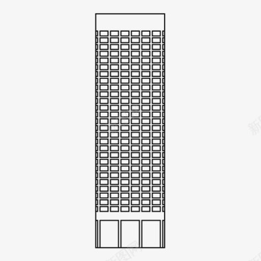 展览展示公司办公楼建筑公司大楼图标图标