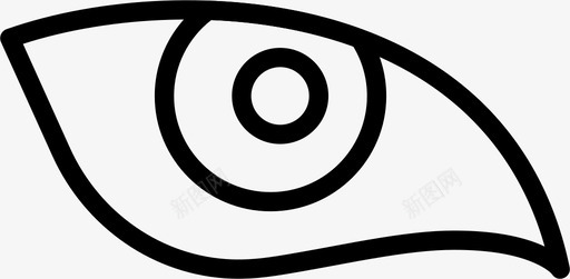 眼睛动物形象图标图标