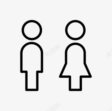 符号性别性别符号卫生间图标图标