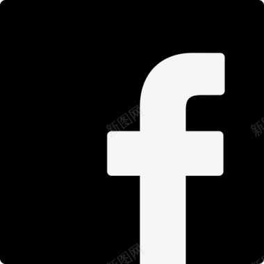 FacebookSquare社交标志管理用户界面图标图标