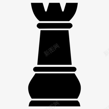 文字车象棋车图形游戏图标图标